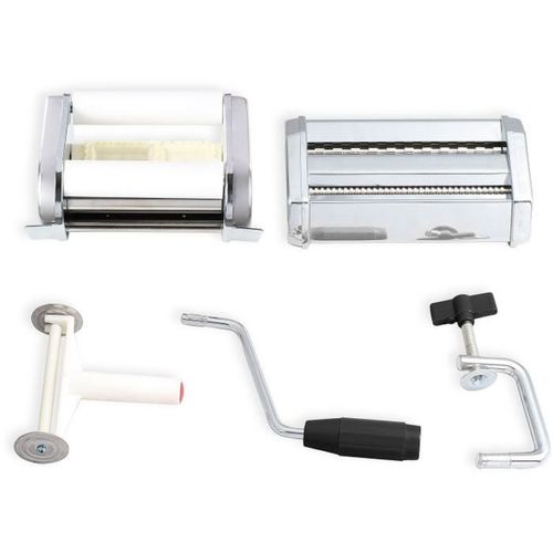 Machine à Pâtes Manuelle Men41 — Acier Inox, 9 Positions (6–1 Mm)