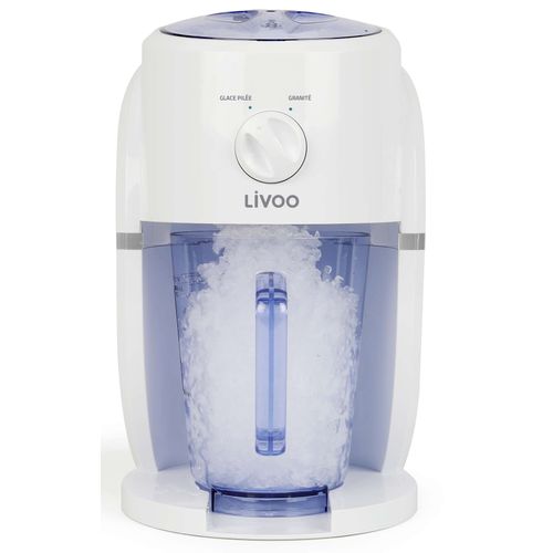 Appareil 2 En 1 Granités Et Glace Pilée - Pour Cocktails Ou Boissons Rafraîchissantes - 1,1 Litre