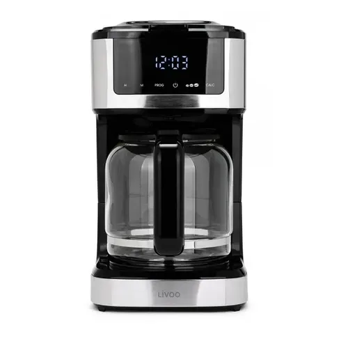 Cafetière Filtre Programmable 15 Tasses 900w Noir Dod208