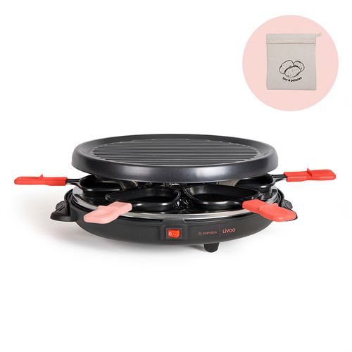 Appareil à Raclette 6 Personnes 800w Doc307
