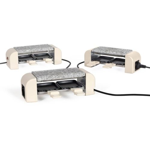Raclette Compacte Pour 2 Personnes - 450 W, Plaque Granit Amovible