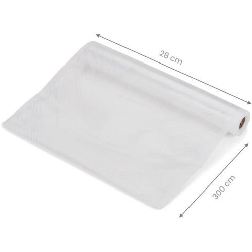 Rouleaux Mise Sous Vide 2 X 28 Cm X 3 M – Film Transparent Texturé