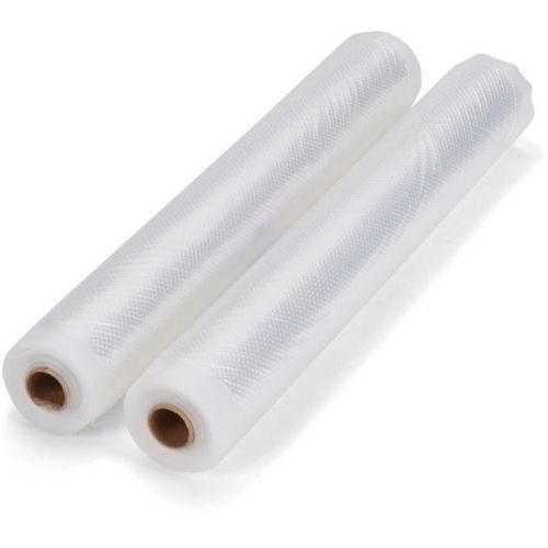 Rouleaux Mise Sous Vide 2 X 28 Cm X 3 M – Film Transparent Texturé