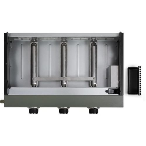 Plancha Gaz - Doc324 - 3 Brûleurs - Vert / Noir