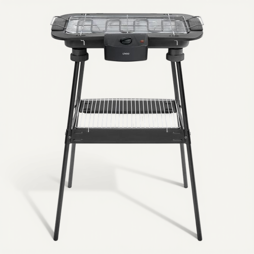 Barbecue Électrique 2-en-1 Sur Table Ou Sur Pieds, 2200 W