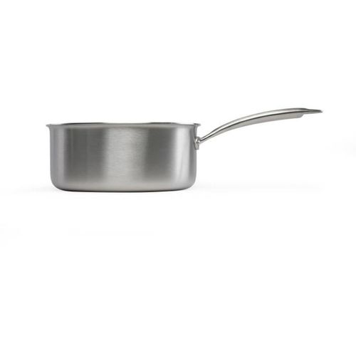 Casserole Triply 20 Cm - Acier Inox 18/10 + Aluminium, Compatible Induction
