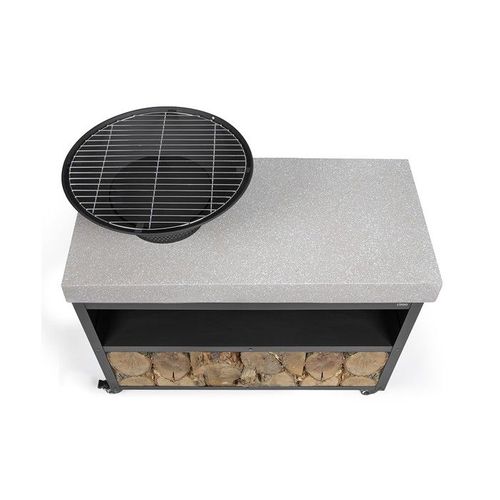 Brasero Barbecue Sur Desserte - Doc329 -