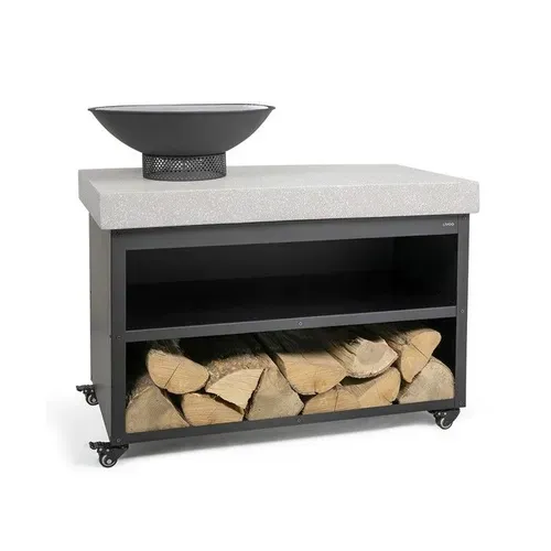 Brasero Barbecue Sur Desserte - Doc329 -