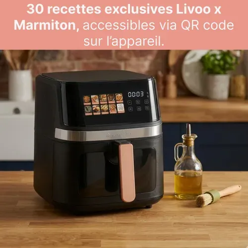 Friteuse sans huile LIVOO DOC343CO - 8L - Noir