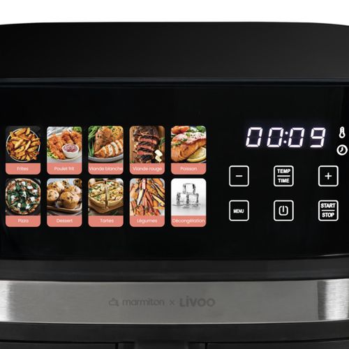 Friteuse sans huile LIVOO DOC343CO - 8L - Noir