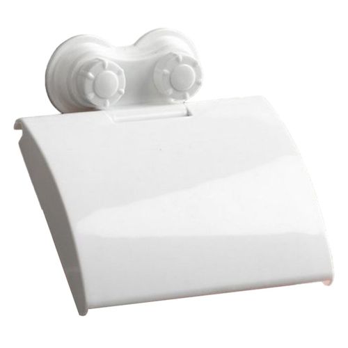 Dérouleur Papier Wc "ventouse" 15cm Blanc