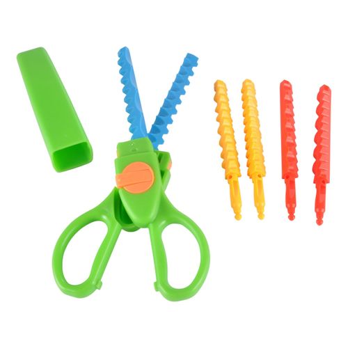 Ciseaux Cranteurs "9 Lames" 24cm Multicolore