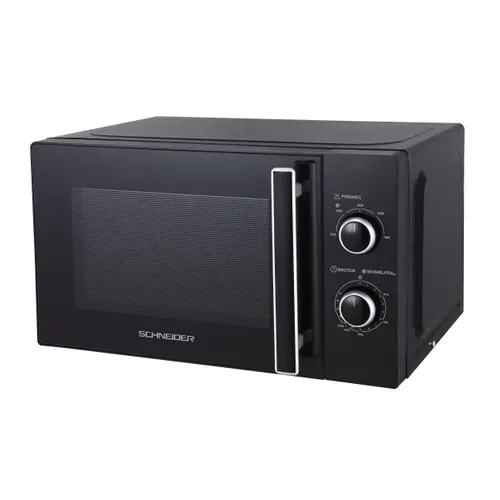 Scmw20smb- Micro Ondes Solo - 20 Litres - Fonction Décongélation - 5 Niveaux De Puissance - Noir