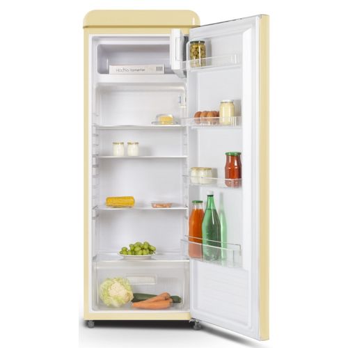Réfrigérateur 1 Porte Vintage - Sccl222vb -229l (211+18) - Crème