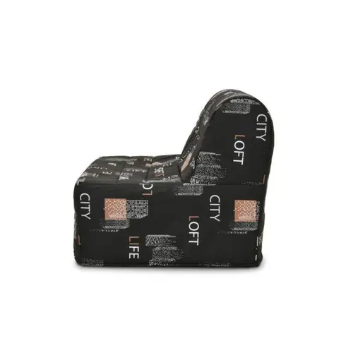 Banquette BZ - Tissu Noir - L143 X P97 X H89 Cm - Joe