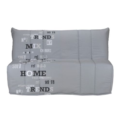 Banquette-lit BZ EMILIA 2 tissu imprimé Home