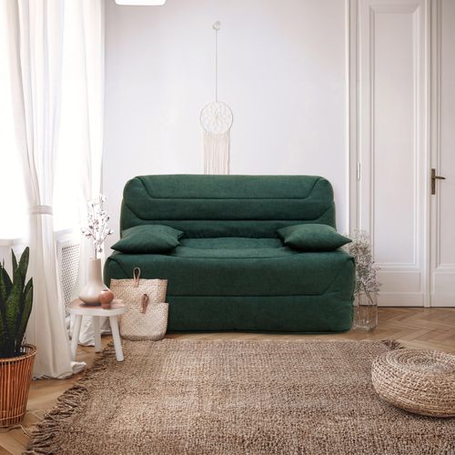Banquette-lit BZ BULTEX CALIFORNIA 4 tissu vert
