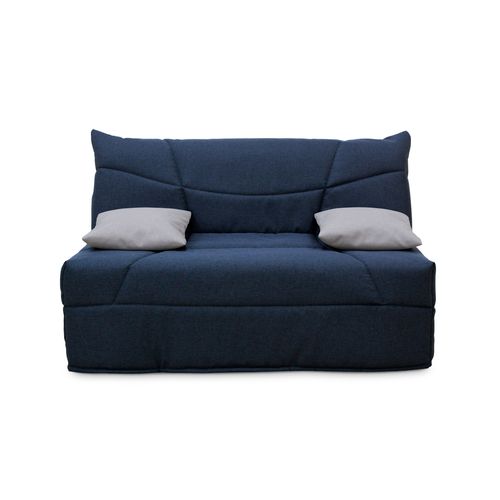 Banquette-lit BZ CELIA 3 tissu bleu marine