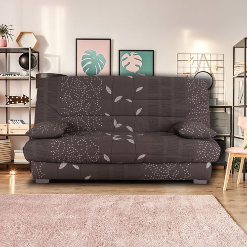 Banquette-lit clic-clac BULTEX CALIFORNIA4 tissu taupe