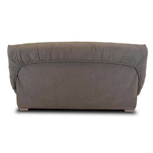 Banquette-lit clic-clac BULTEX CALIFORNIA4 tissu gris vue de derrière