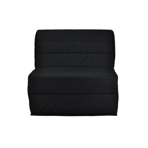 Banquette-lit BZ 90 EMELYNE 3 tissu noir