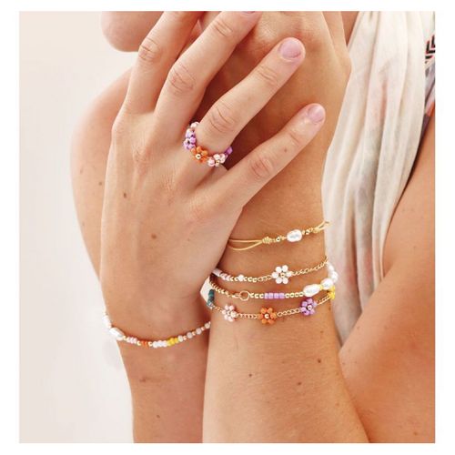 Kit De Création De Bijoux En Perles Et Nacre - Diy Glamour