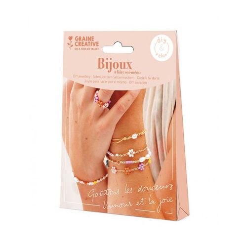 Kit De Création De Bijoux En Perles Et Nacre - Diy Glamour