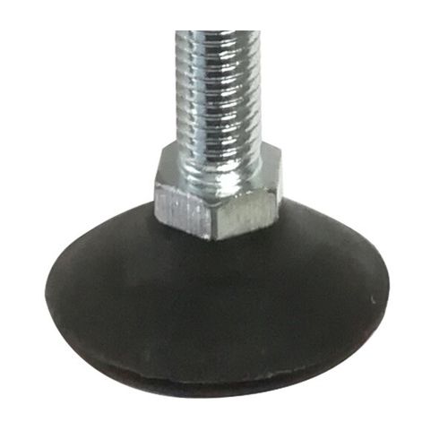 Pied réglable h.14,5/17 cm DREAMEA RENFORT noir vue détaillée