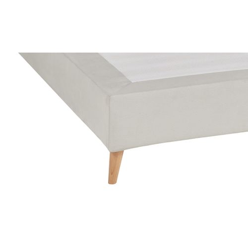 Jeu de 4 pieds hêtre h.14,5 cm DREAMEA FUSEAU ROND incliné vue détaillée