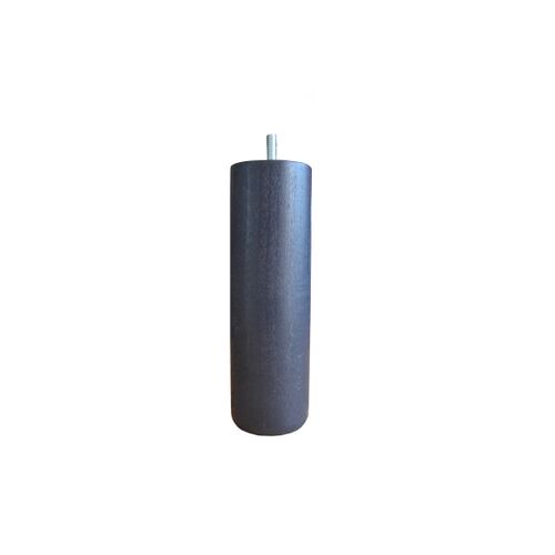Jeu de 4 pieds h. 20 cm DREAMEA CYLINDRE anthracite vue 3/4