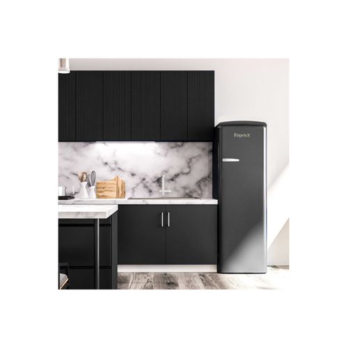 Réfrigérateur 1 Porte L55 Cm 218L - Froid Statique - Noir - Rf218rn
