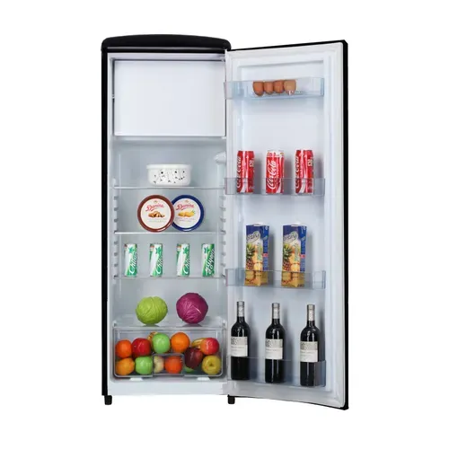 Réfrigérateur 1 Porte L55 Cm 218L - Froid Statique - Noir - Rf218rn