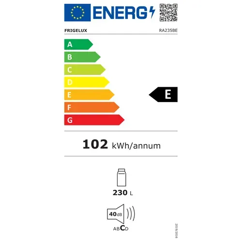 Réfrigérateur 1 Porte - Ra235be Blanc