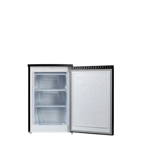 Congélateur Table Top Ctt92ne - 85 L - 2 Tiroirs + 1 Abattant – Bac à Glaçons – Noir - Silencieux