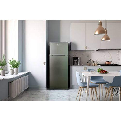 Rdp210xd – Réfrigérateur Double Portes – 206 L – 55 × 57 × 141 Cm – Classe D – 39 dB