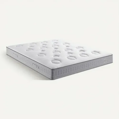 Matelas Ressort 180x200 cm, Ressorts Ensachés, Mi-ferme, H26 cm - SW4