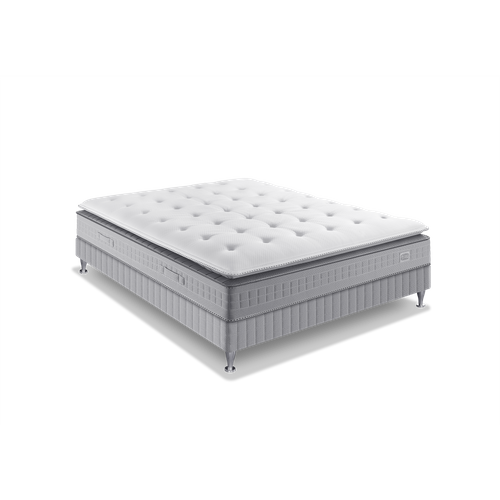 Matelas Ressorts 180x200 Cm - Surmatelas Intégré - Ressorts Ensachés - 29 Cm - Ferme