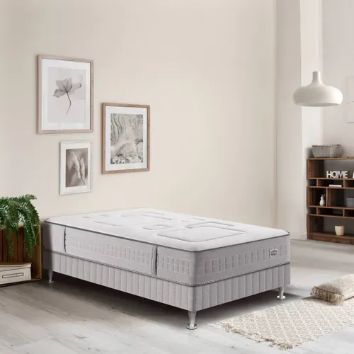 Matelas Equilibre 90x190, Ressort Ensachés, Ferme, H25