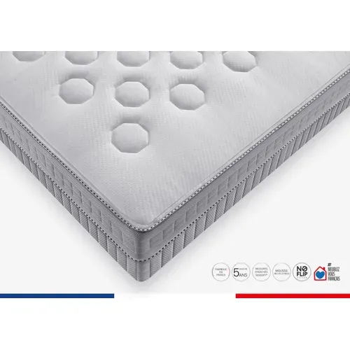 Ens Initial 90x200 Matelas H23 Ressort Ensachés, Ferme, Sommier