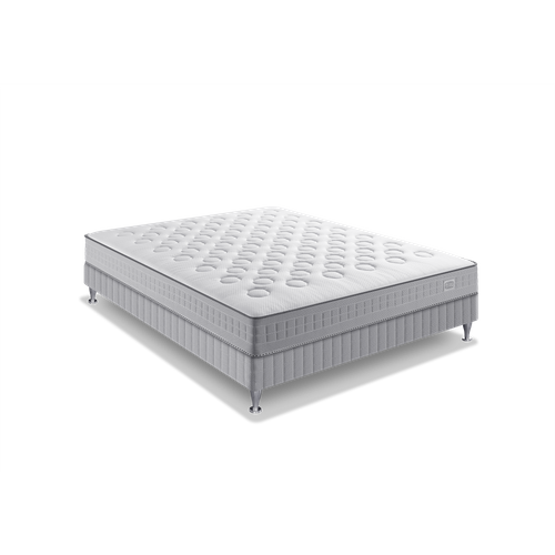 Ensemble Matelas Ressort Ensachés 140x190 cm + Sommier - Epaisseur 23 Cm - SW1