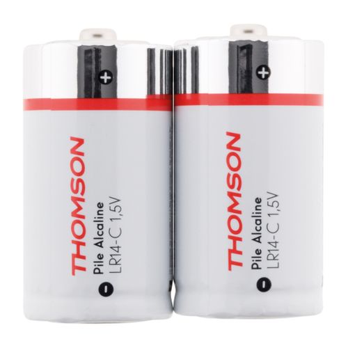 Pack De 2 Piles Alcalines Lr14 C 1,5v - Thomson