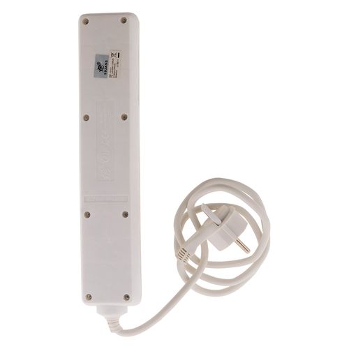 Bloc 5 Prises + Interrupteur + Fiche Extraplate 1m - Zenitech