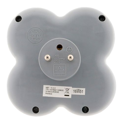Triplite ZENITECH 3X16A + INTERRUPTEUR vue accessoires