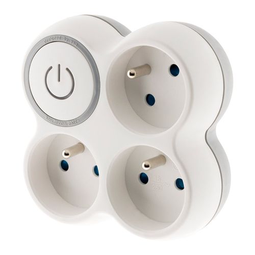 Triplite ZENITECH 3X16A + INTERRUPTEUR vue détaillée