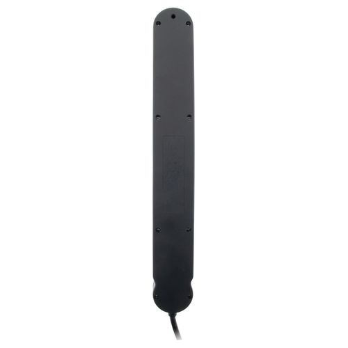 Multiprise Parafoudre Iota 6x16a + Interrupteur - Noir - Zenitech
