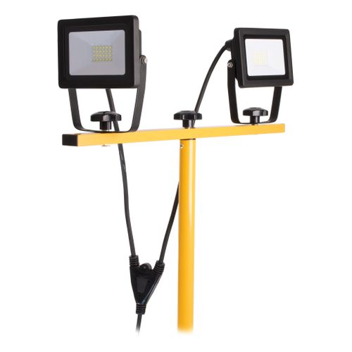 Projecteur LED étanche Sur Trépied 2x20w Ip65 - Zenitech