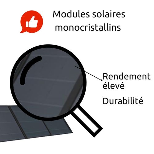 Solartec 200 – Panneau Solaire 200w