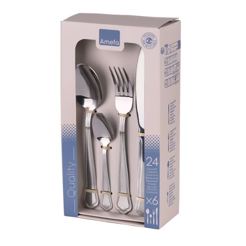 Contour Urfé - Ménagère 24 Pièces