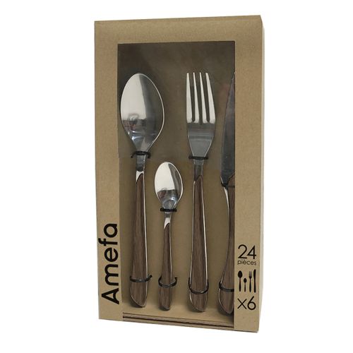 Eclat Nature - Ménagère 24 Pièces