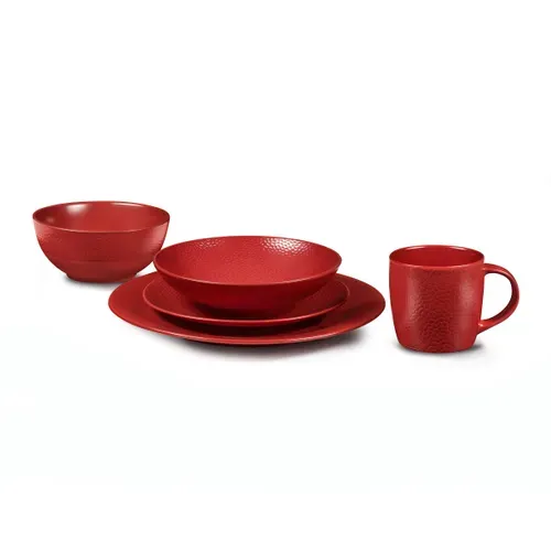 Stone - Assiette Dessert 20 Cm (lot De 6)